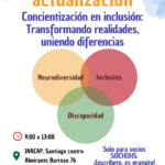 Jornada de actualización: Concientización en inclusión: Transformando realidades, uniendo diferencias.