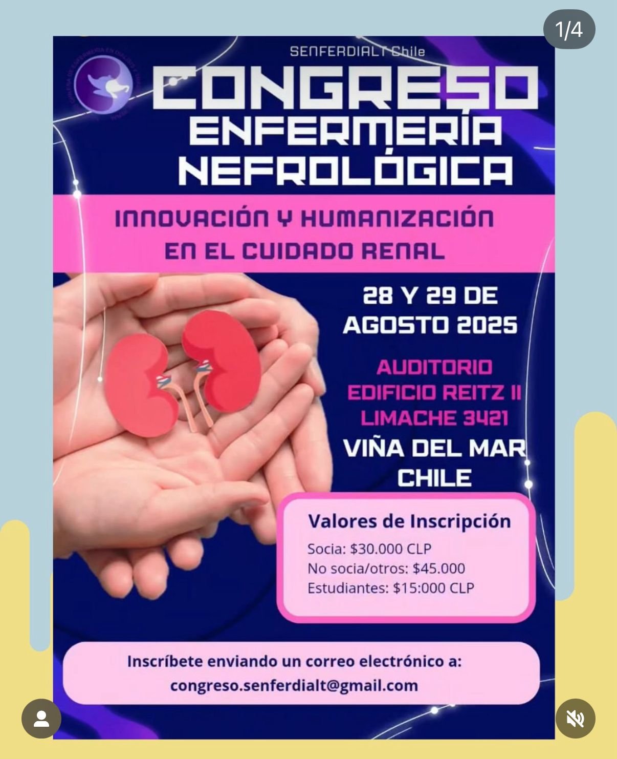 "Congreso enfermería nefrológica: Innovación y humanización en el cuidado renal"