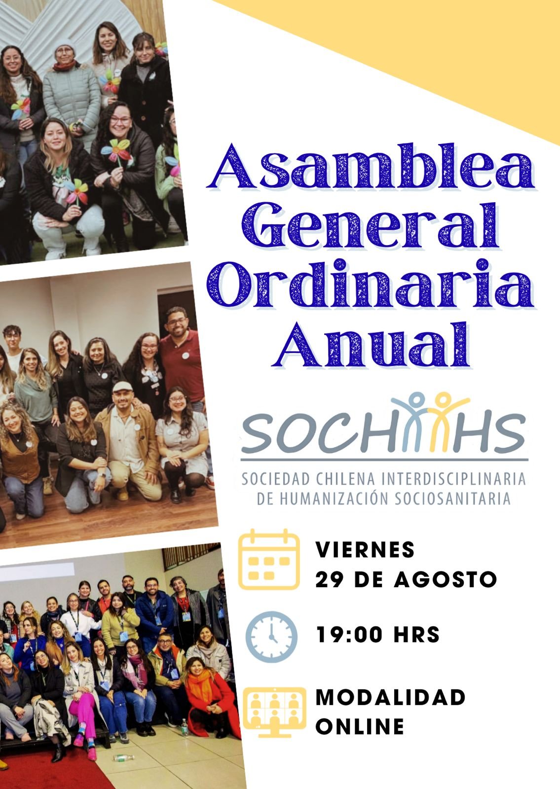 "Asamblea general ordinaria anual"