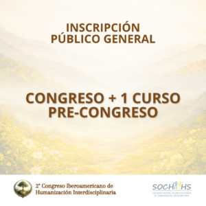 Inscripción Público General – Congreso + Curso pre-congreso
