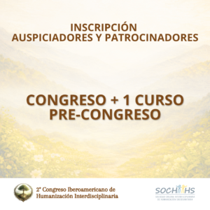 Inscripción Instituciones Auspiciadoras y Patrocinadoras – Congreso + Curso pre-congreso